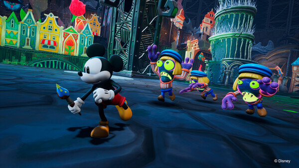 传奇米老鼠：重制版 Disney Epic Mickey Rebrushed 免安装绿色中文版-绿色游戏网